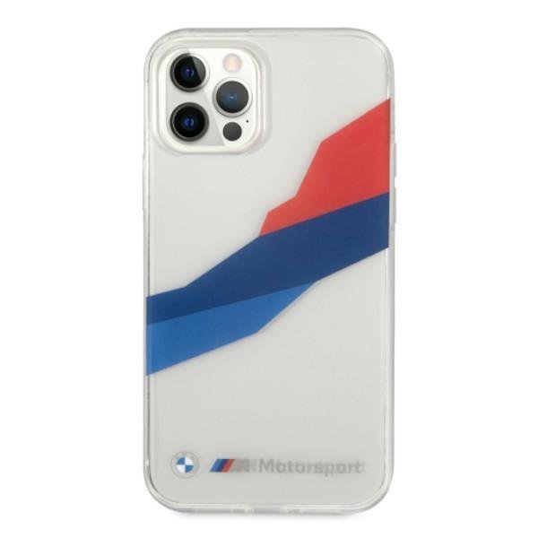 BMW BMW Motorsport Tricolor Skal iPhone 12 Pro Max - Transparent