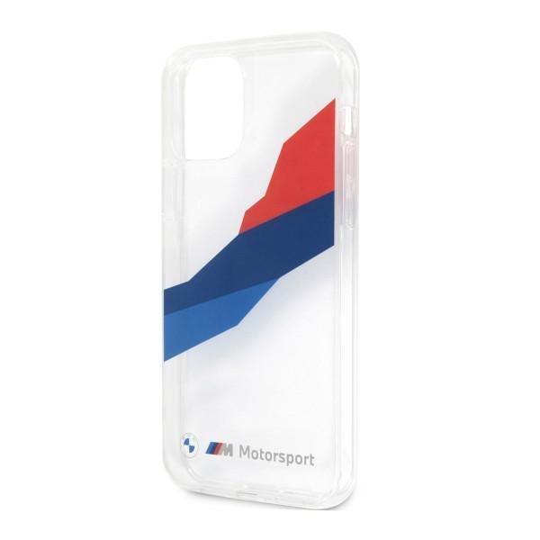BMW BMW Motorsport Tricolor Skal iPhone 12 Pro Max - Transparent