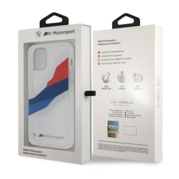 BMW BMW Motorsport Tricolor Skal iPhone 12 Pro Max - Transparent