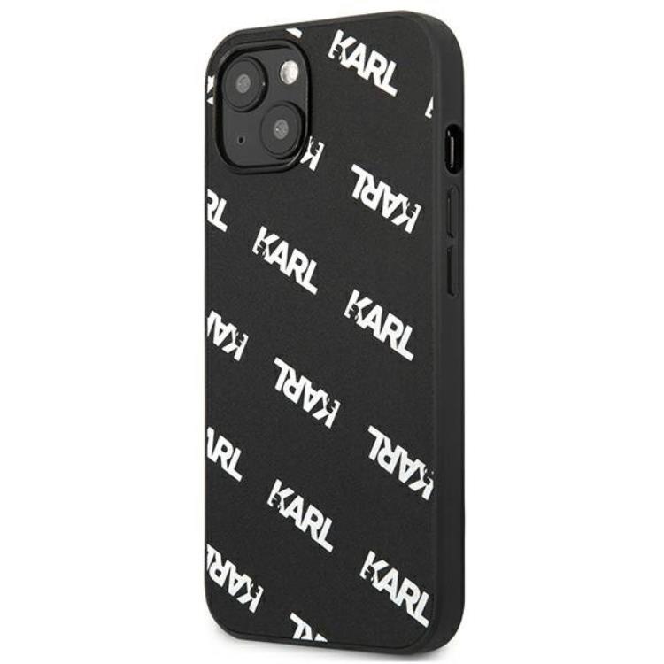 KARL LAGERFELD Karl Lagerfeld iPhone 13 Mini Skal Allover - Svart