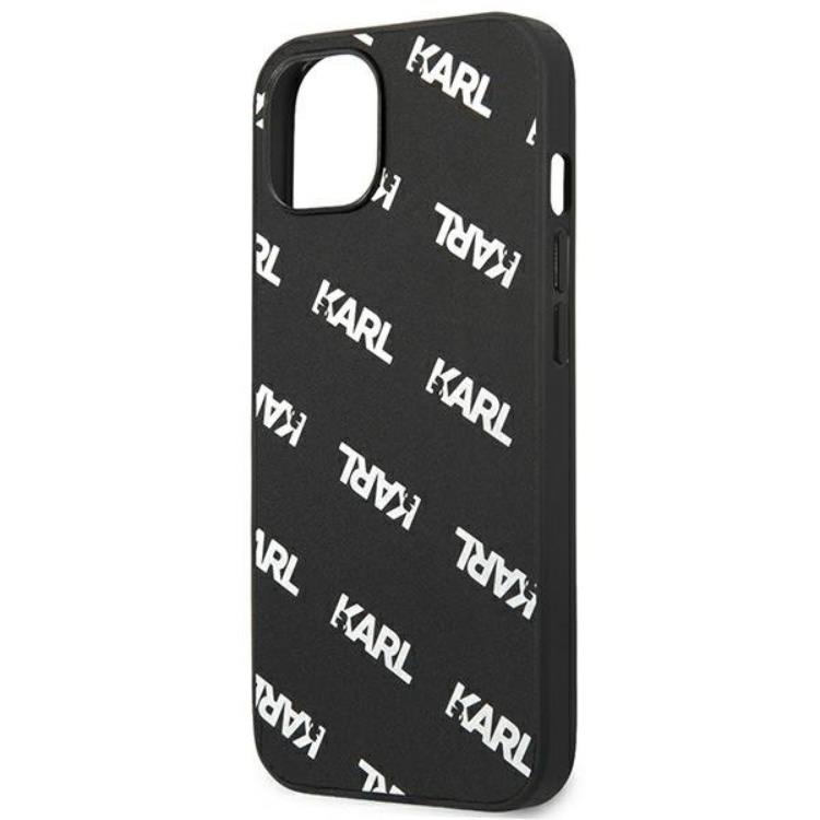 KARL LAGERFELD Karl Lagerfeld iPhone 13 Mini Skal Allover - Svart
