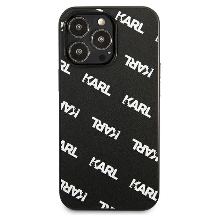 KARL LAGERFELD Karl Lagerfeld iPhone 13 Pro Skal Allover - Svart