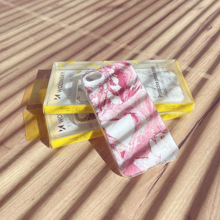 Wozinsky Wozinsky Xiaomi Redmi Note 10 5G/Poco M3 Pro Skal Marble Gel - Vit