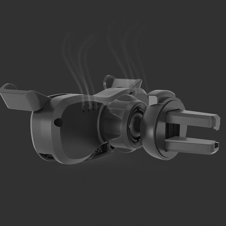 OEM Gravity Smartphone Bilhållare För luftventil med Luftfräschare - Silver