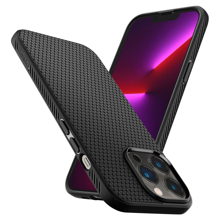 Spigen SPIGEN iPhone 14 Pro Liquid Air Skal - Svart