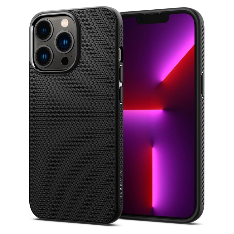 Spigen SPIGEN iPhone 14 Pro Liquid Air Skal - Svart