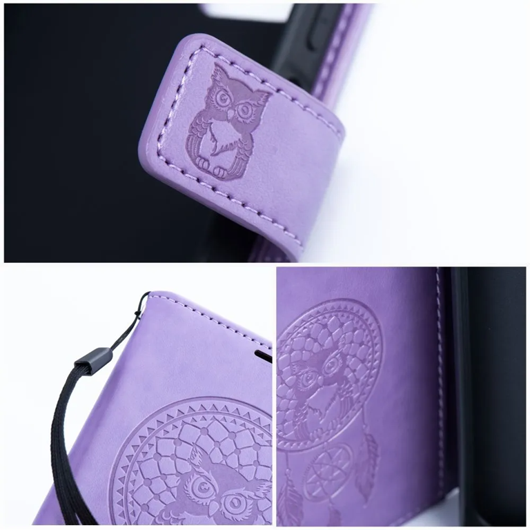 OEM Mezzo Dreamcatcher iPhone 12/12 Pro Plånboksfodral - Lila