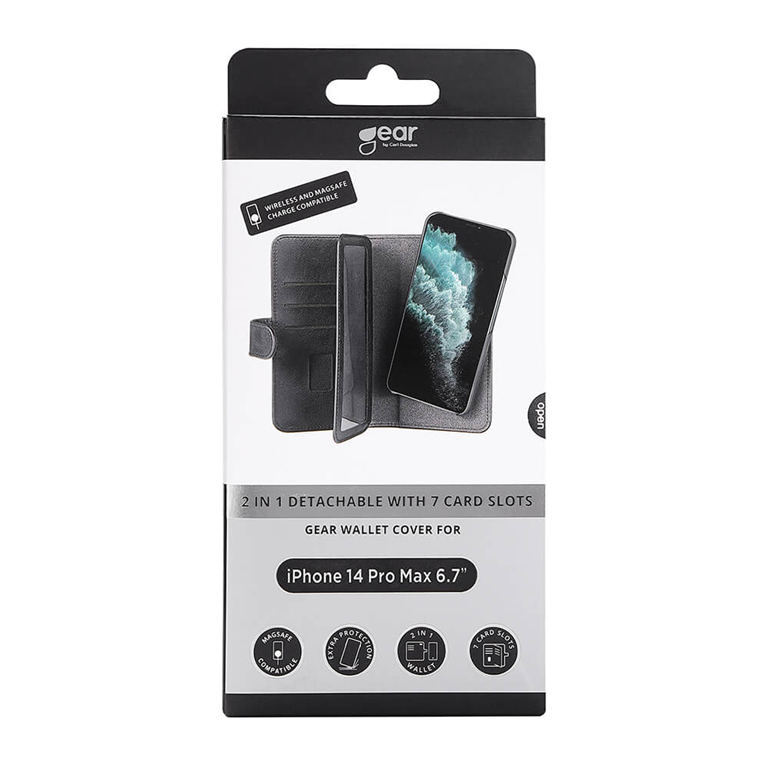 GEAR GEAR iPhone 14 Pro Max mobilfodral MagSeries - Svart