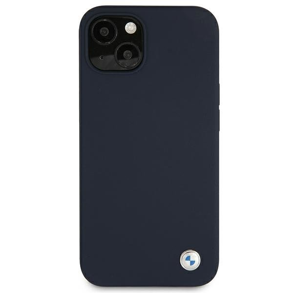 BMW BMW Silicone Signature Skal iPhone 13 Mini - Navy Blå