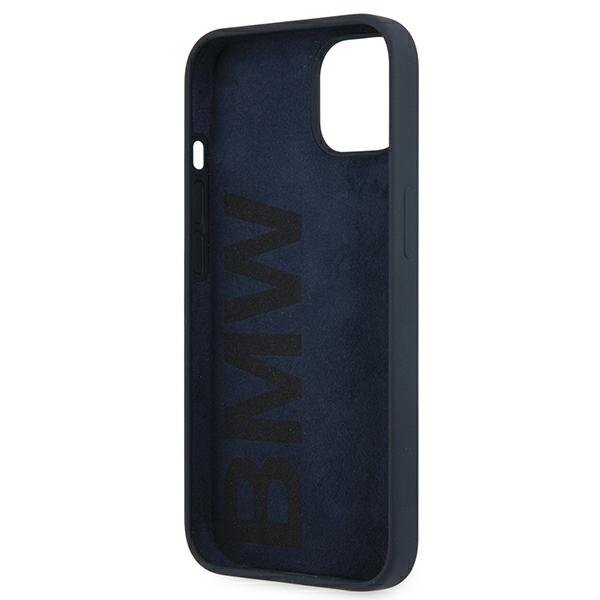 BMW BMW Silicone Signature Skal iPhone 13 Mini - Navy Blå