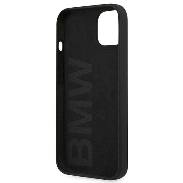 BMW BMW Silicone Signature Skal iPhone 13 Mini - Svart