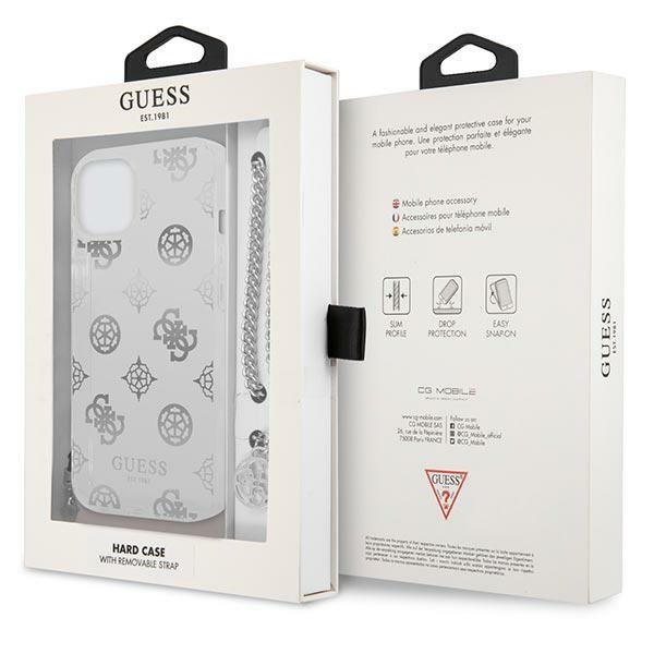 Guess Guess Peony Chain Collection Skal iPhone 13 Mini - Silver