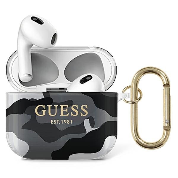 Guess Guess Skal Camo Collection Airpods 3 - Svart