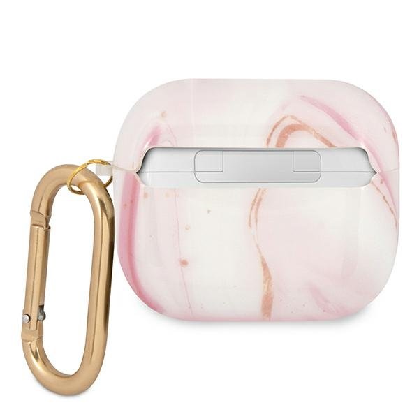 Guess Guess Skal Marble Collection Airpods 3 - Rosa