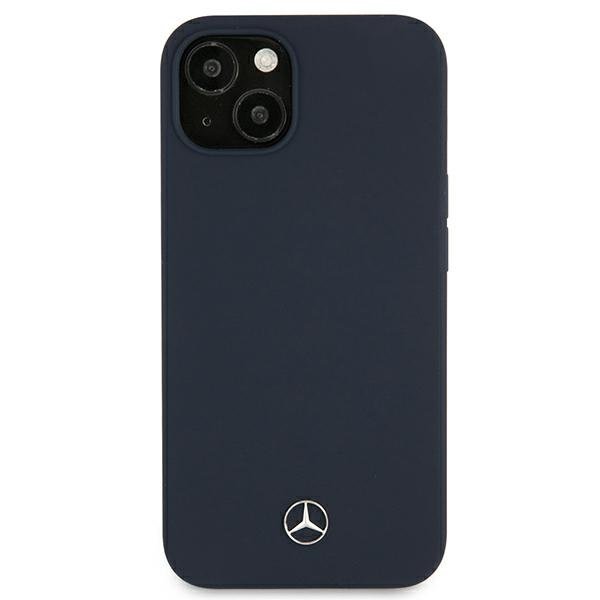 Mercedes Mercedes Silicone Line Skal iPhone 13 Mini - Navy