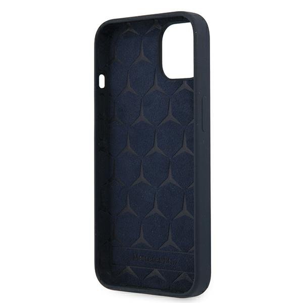Mercedes Mercedes Silicone Line Skal iPhone 13 Mini - Navy