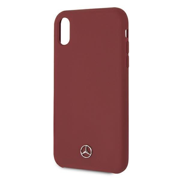 Mercedes Mercedes Silicone Line Skal iPhone XR - Röd