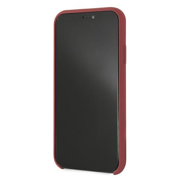 Mercedes Mercedes Silicone Line Skal iPhone XR - Röd