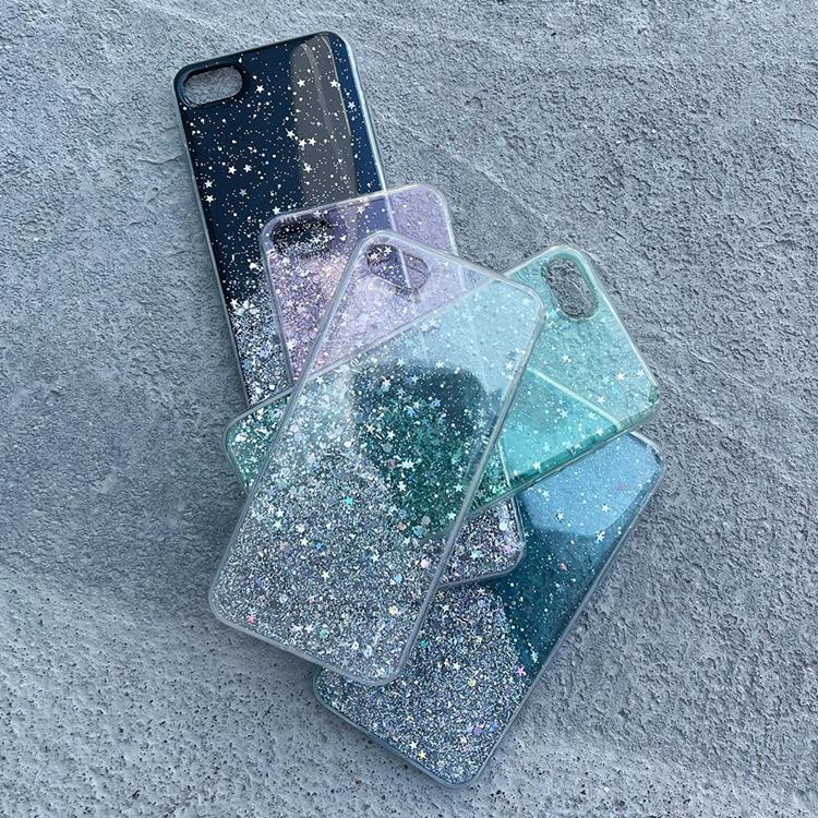 Wozinsky Wozinsky Star Glitter Shining Skal Galaxy A31 - Transparent