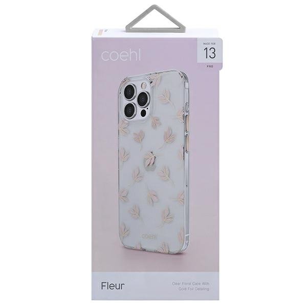 UNIQ UNIQ Coehl Fleur Skal iPhone 13 / 13 Pro - Blush Rosa