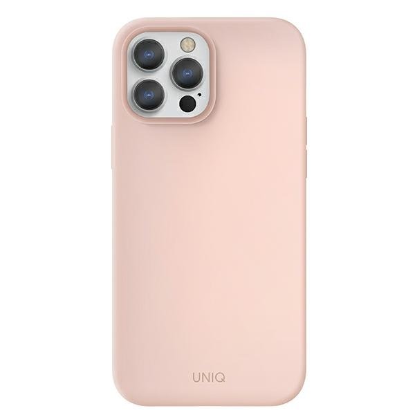 UNIQ UNIQ Lino Hue Skal iPhone 13 Pro Max - Blush Rosa