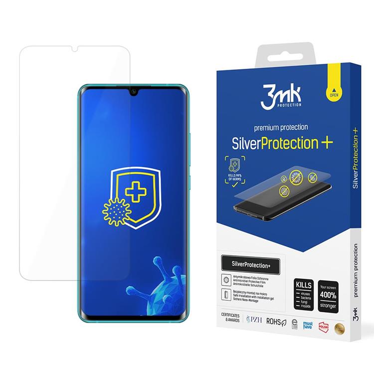 3MK 3MK Xiaomi Mi Note 10 Plastfilm skärmskydd Silver Protection+