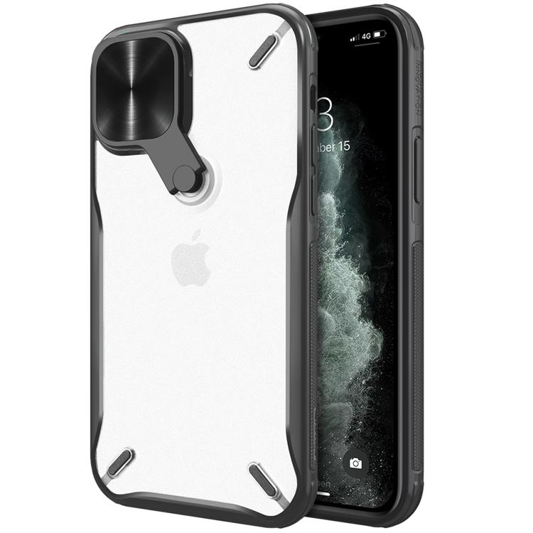 Nillkin Nillkin Cyclops Foldable Kickstand Skal iPhone 13 Pro Max - Svart