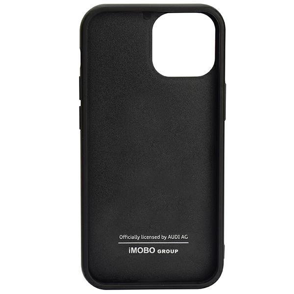 Audi Audi Mobilskal till iPhone 13 Pro Max Carbon Fiber Stripe - Svart