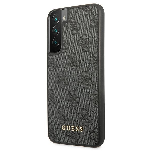 Guess Guess Metall Gold Logo Skal Galaxy S22 - Grå