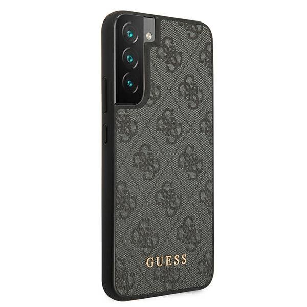 Guess Guess Metall Gold Logo Skal Galaxy S22 - Grå