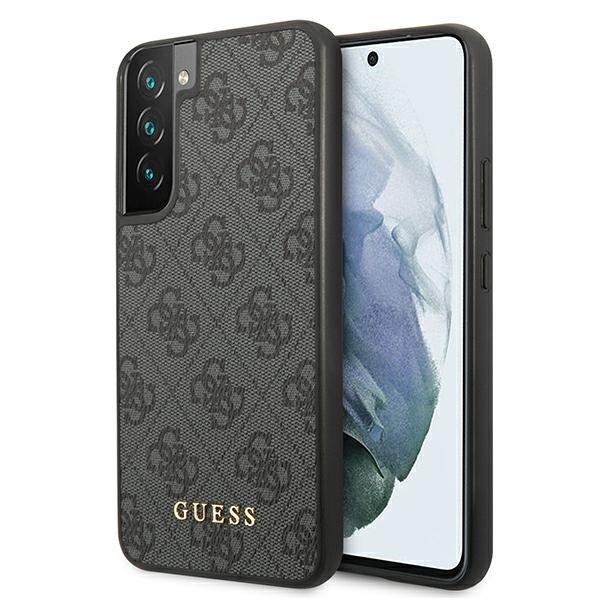 Guess Guess Metall Gold Logo Skal Galaxy S22 - Grå
