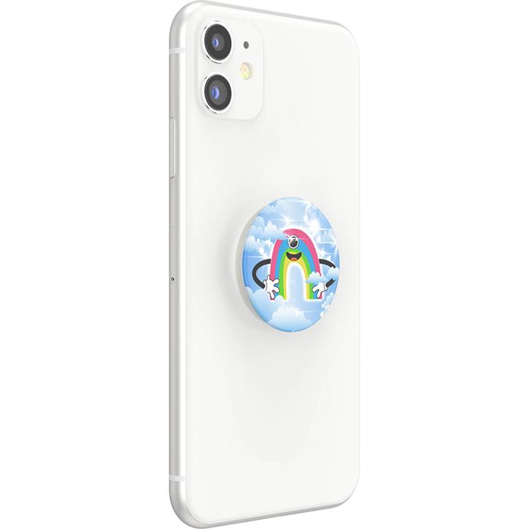 PopSockets POPSOCKETS Mobilhållare / Mobilgrepp Happy Rainbow