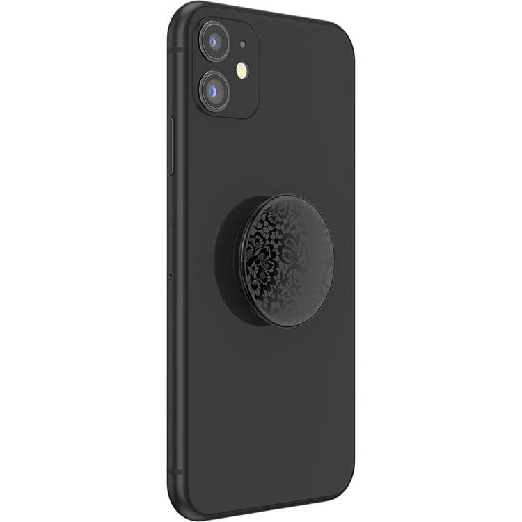 PopSockets POPSOCKETS Mobilhållare / Mobilgrepp Lace Noir
