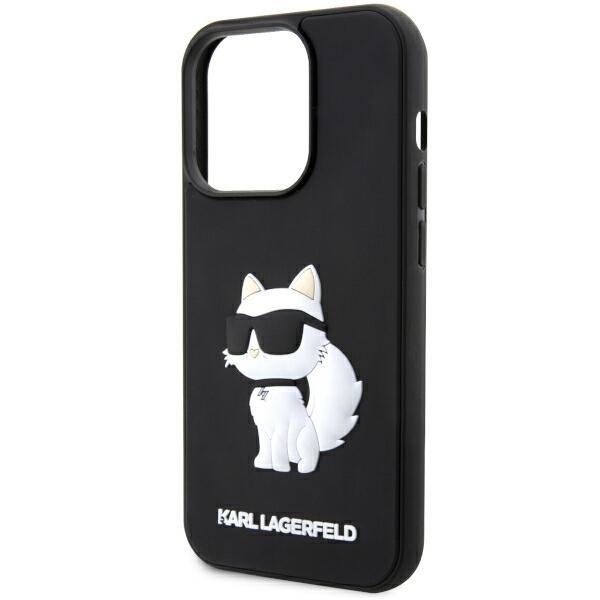 KARL LAGERFELD Karl Lagerfeld Mobilskal till iPhone 14 Pro Rubber Choupette 3D