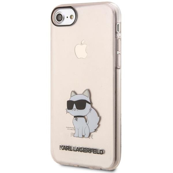 KARL LAGERFELD Karl Lagerfeld iPhone 7/8/SE 2020 Skal Ikonik Choupette - Rosa