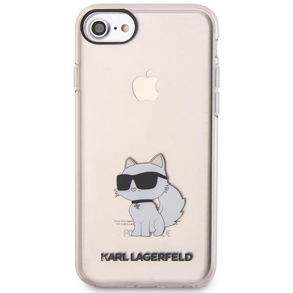 KARL LAGERFELD Karl Lagerfeld iPhone 7/8/SE 2020 Skal Ikonik Choupette - Rosa