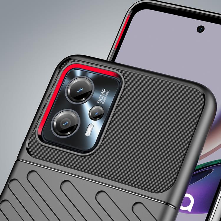 OEM Mobilskal till Motorola Moto G13 Thunder Silicone Armor - Svart