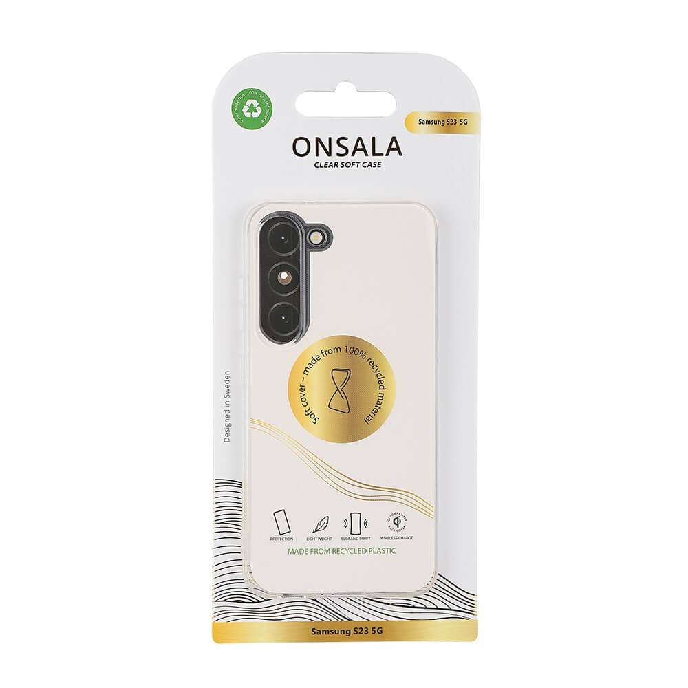 Onsala ONSALA Galaxy S23 5G Skal TPU - Transparent