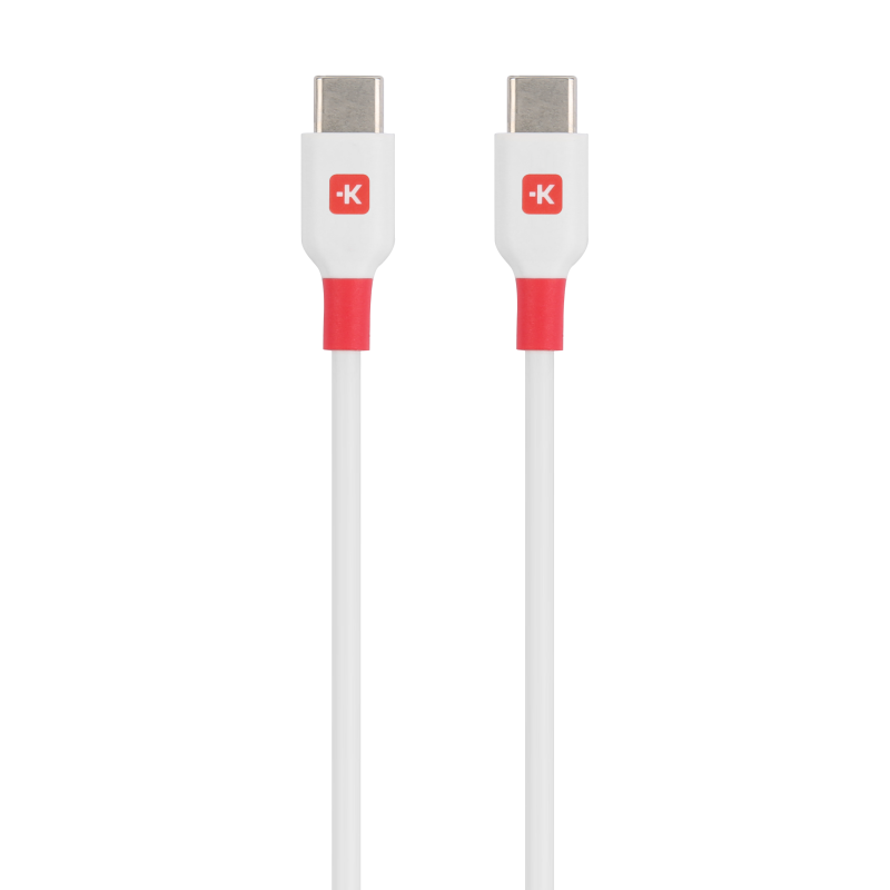 UTGATT1 SKross USB-C till USB-C Kabel - 2m - Vit