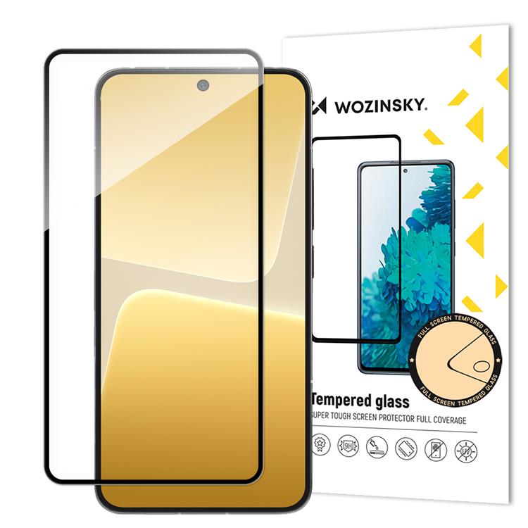 Wozinsky Wozinsky Xiaomi 13 Härdat Glas Skärmskydd - Svart