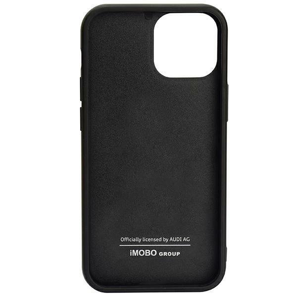 Audi Audi Mobilskal till iPhone 11/Xr Carbon Fiber Stripe - Svart