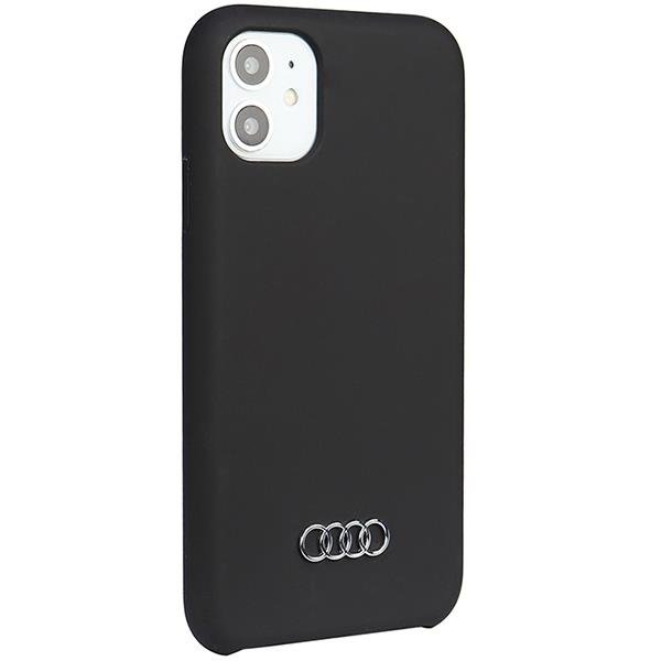 Audi Audi Mobilskal till iPhone 11/Xr Silicone - Svart