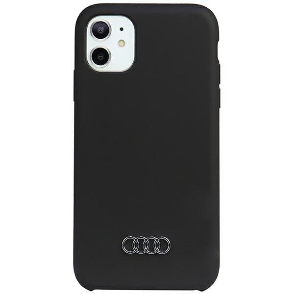 Audi Audi Mobilskal till iPhone 11/Xr Silicone - Svart