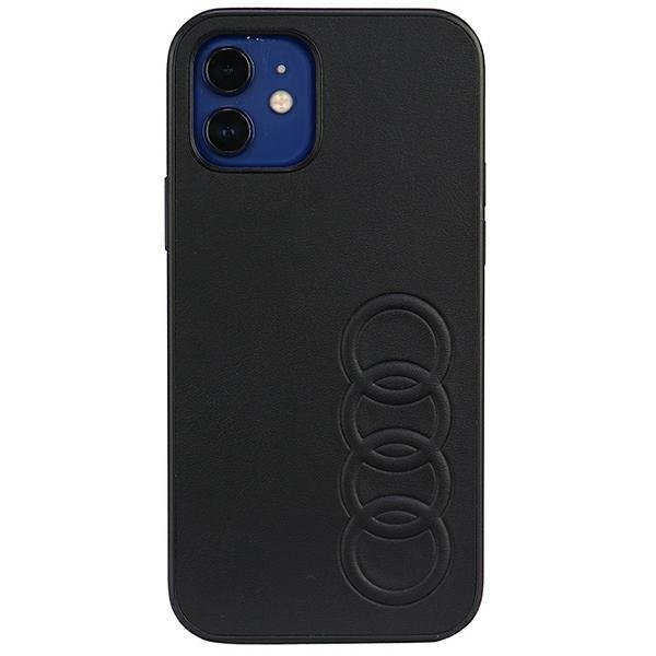 Audi Audi Mobilskal till iPhone 12/12 Pro Synthetic Läder - Svart
