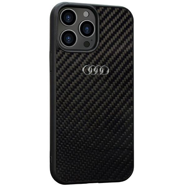 Audi Audi Mobilskal till iPhone 13 Pro Max Carbon Fiber - Svart