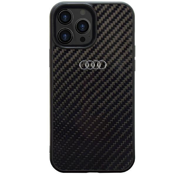 Audi Audi Mobilskal till iPhone 13 Pro Max Carbon Fiber - Svart