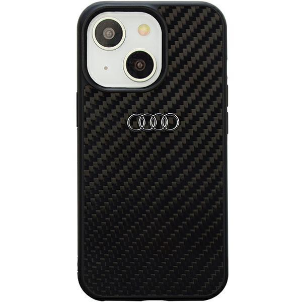 Audi Audi Mobilskal till iPhone 14 Carbon Fiber - Svart