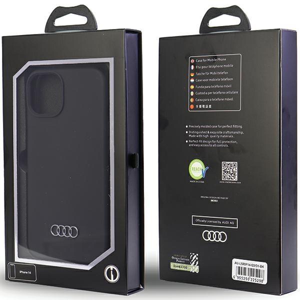 Audi Audi Mobilskal till iPhone 14 Silicone - Svart
