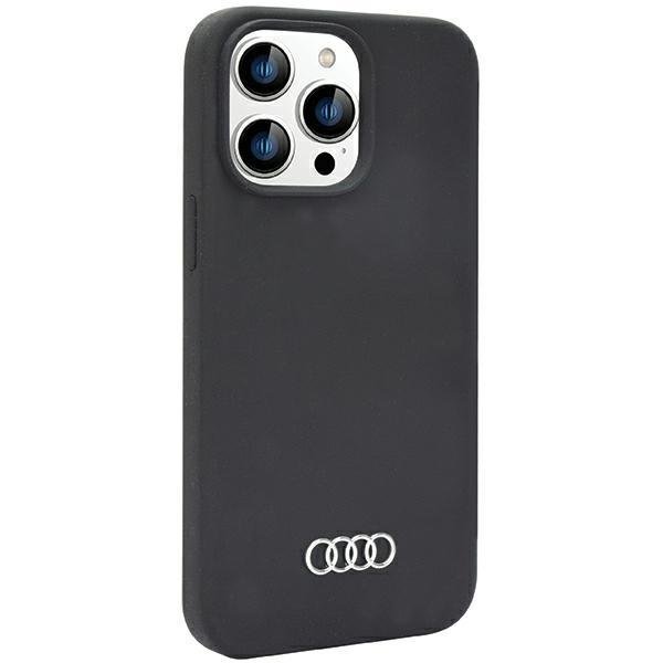 Audi Audi Mobilskal till iPhone 14 Pro Silicone - Svart