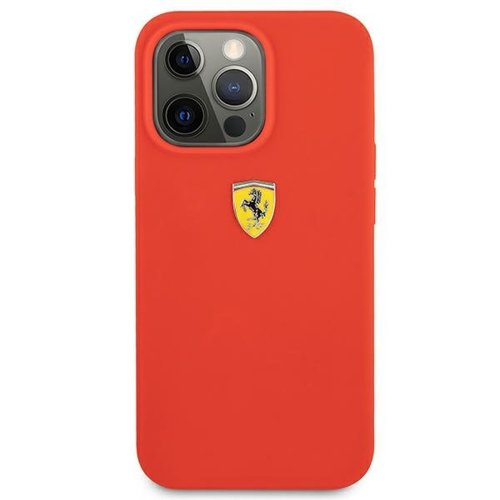 Ferrari Ferrari Silicone Skal 13 Pro Max - Röd